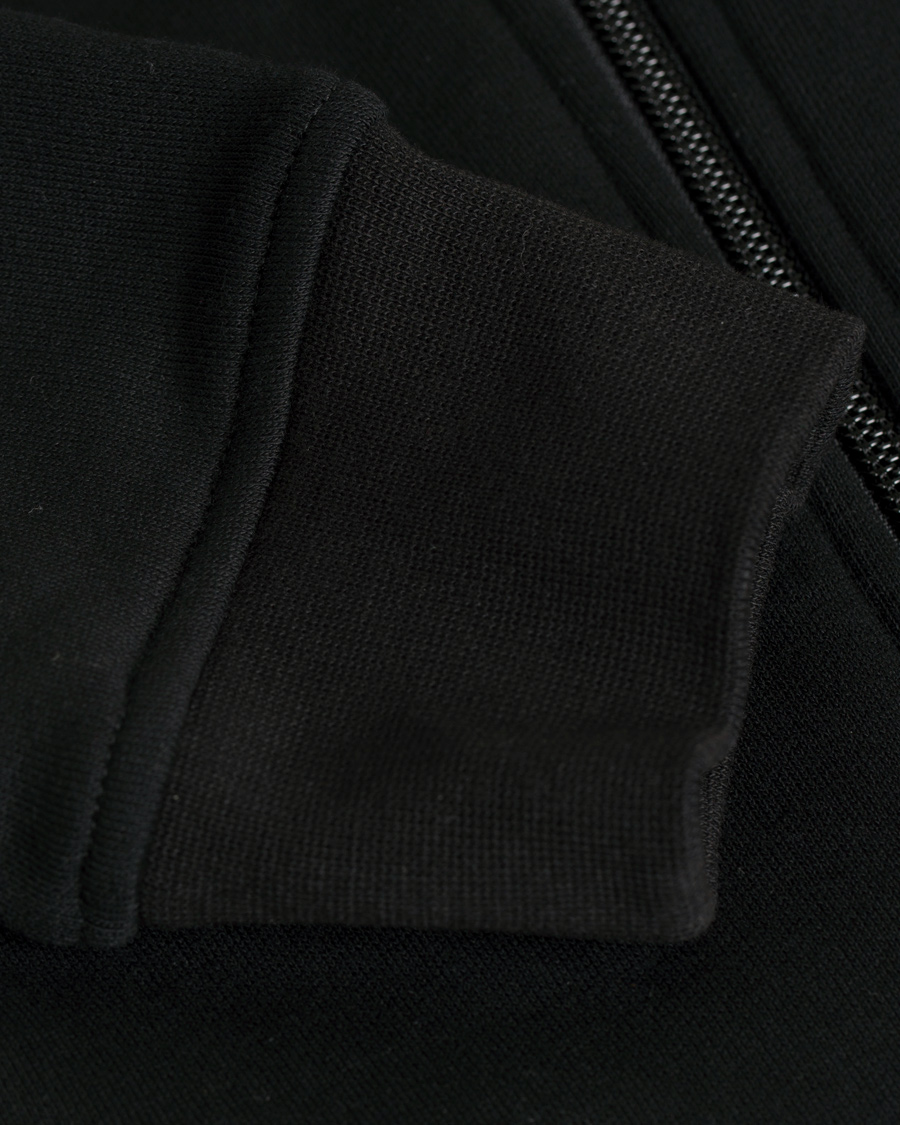 Herren | Pullover | Lacoste | Full Zip Hoodie Sweatshirt Noir