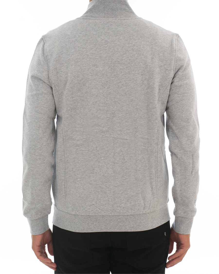 Herren | Pullover | Lacoste | Zip Trough Sweatshirt Argent Chine