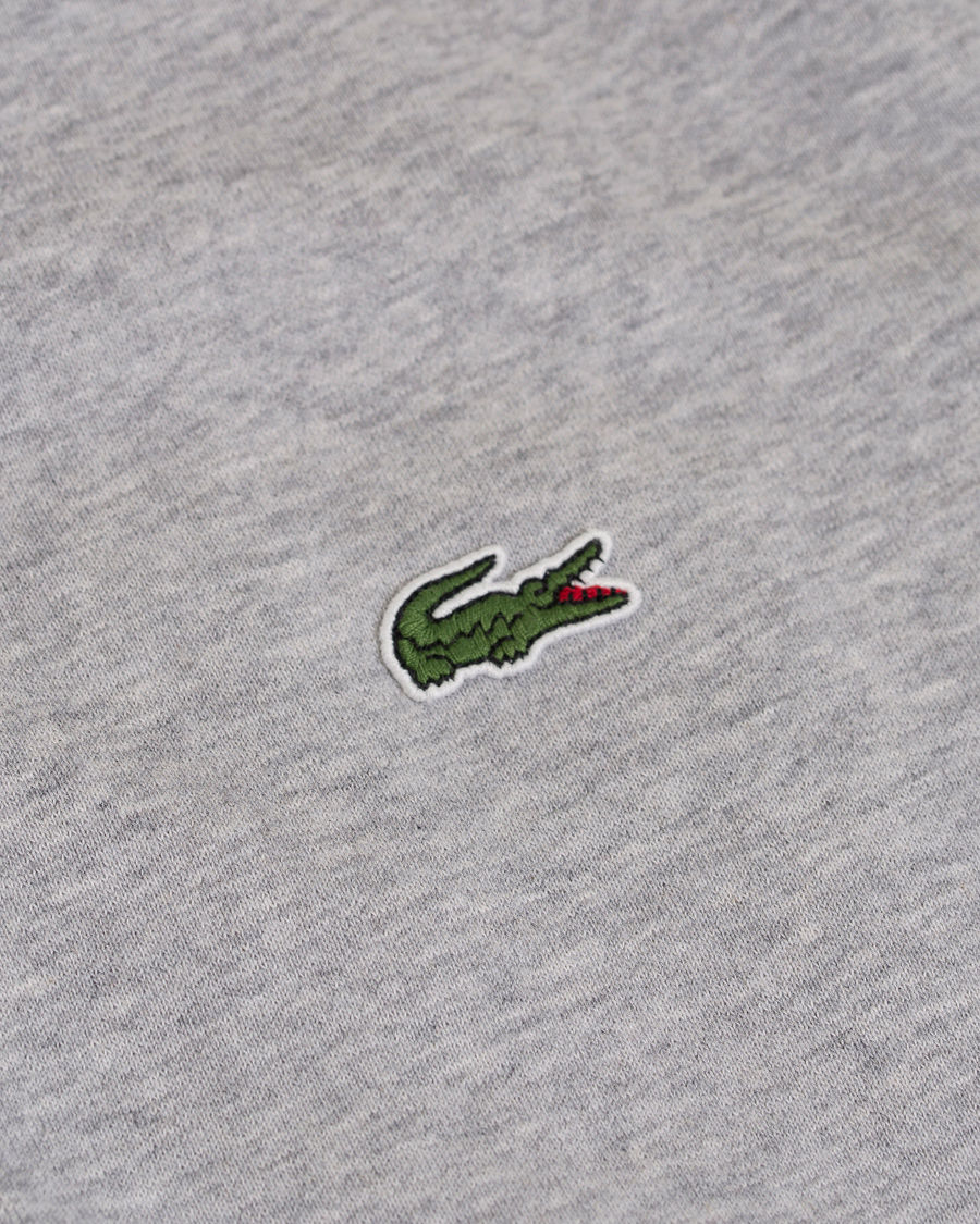 Herren | Pullover | Lacoste | Zip Trough Sweatshirt Argent Chine
