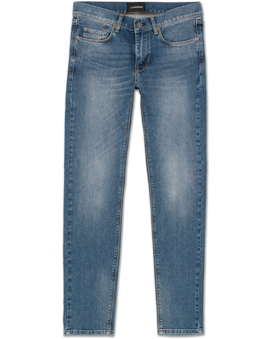 Herren | Jeans | J.Lindeberg | Damien Haggard Jeans Mid Blue