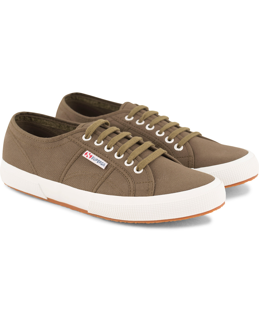 Herren | Superga Canvas Sneaker Military Green | Superga | Canvas Sneaker Military Green