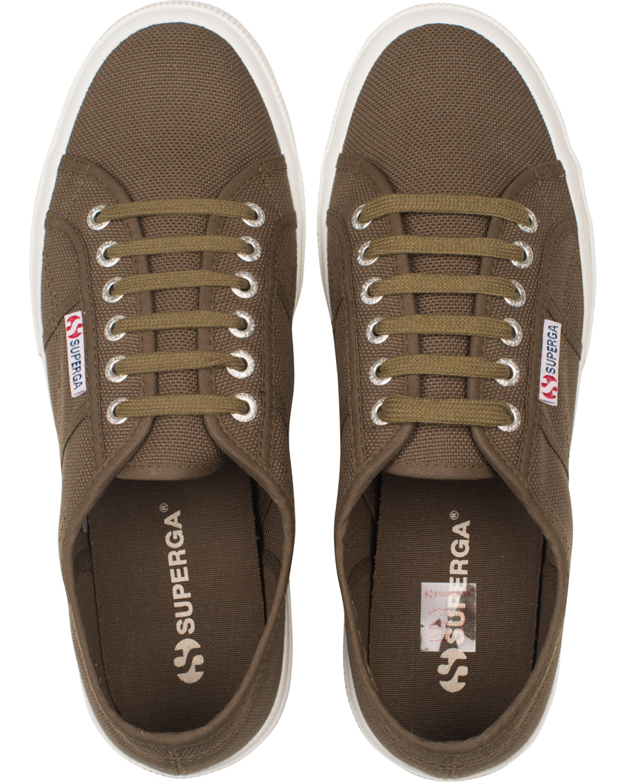 Herren | Superga Canvas Sneaker Military Green | Superga | Canvas Sneaker Military Green