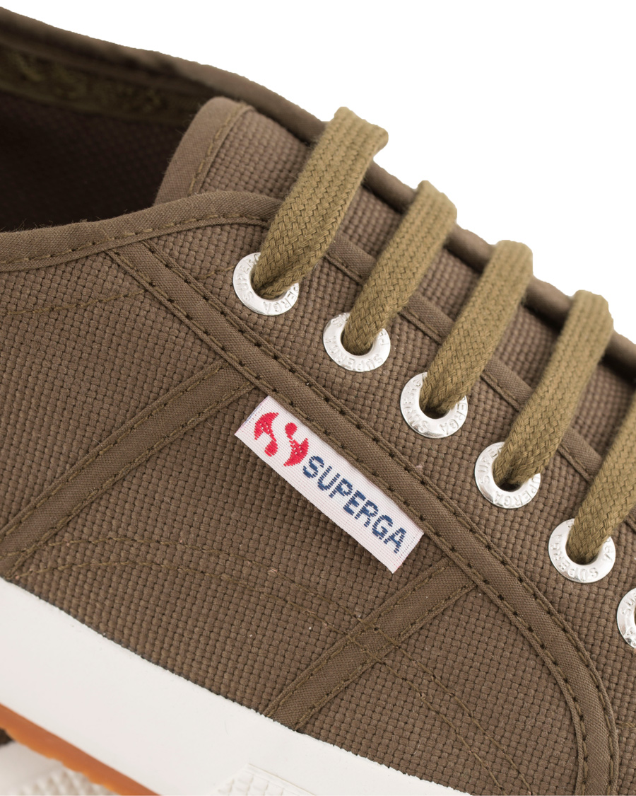 Herren | Superga Canvas Sneaker Military Green | Superga | Canvas Sneaker Military Green