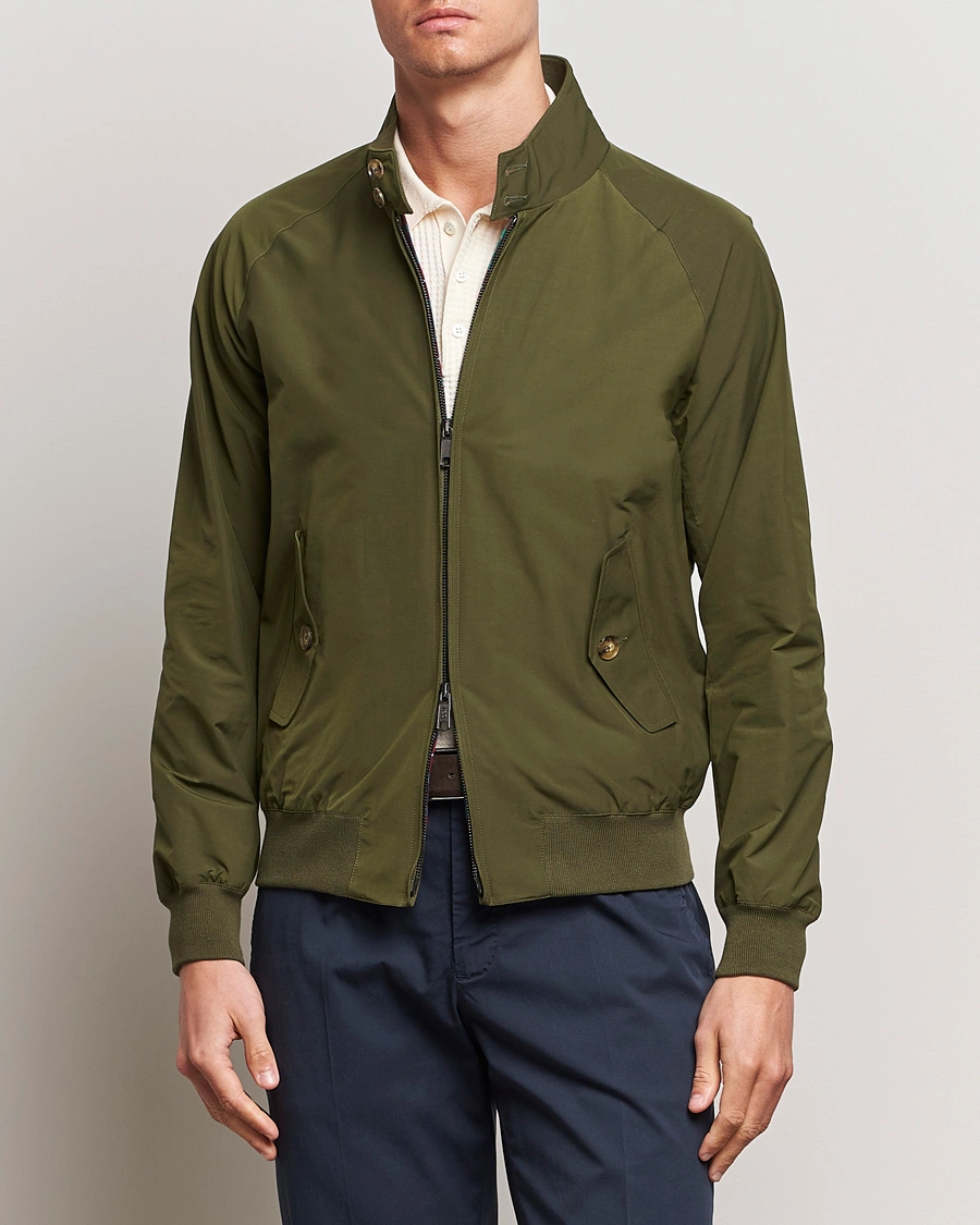 Men | Casual Jackets | Baracuta | G9 Original Harrington Jacket Beech