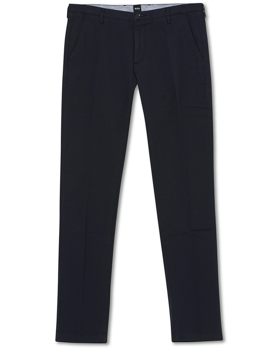 Herren | Hosen | BOSS BLACK | BOSS Rice 3D Chinos Dark Blue