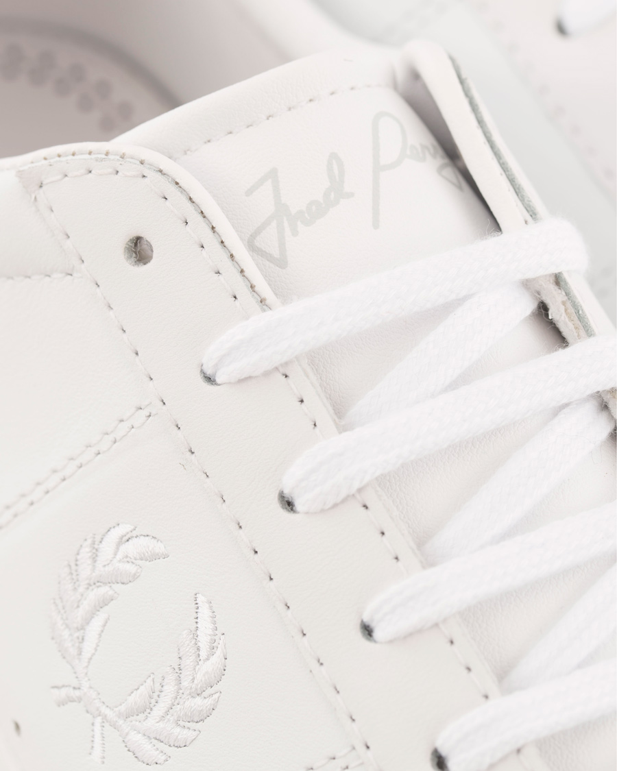 Herren | Fred Perry Spencer Leather Sneaker White | Fred Perry | Spencer Leather Sneaker White