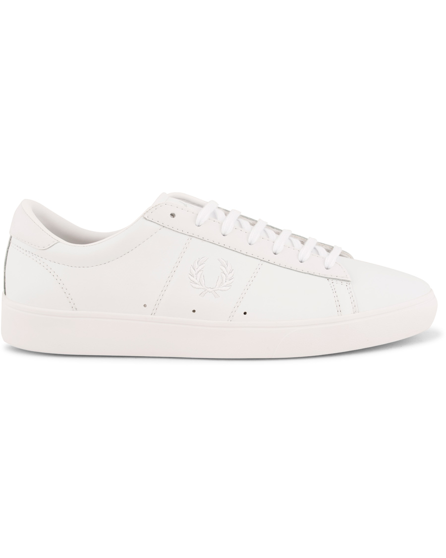 Herren | Fred Perry Spencer Leather Sneaker White | Fred Perry | Spencer Leather Sneaker White