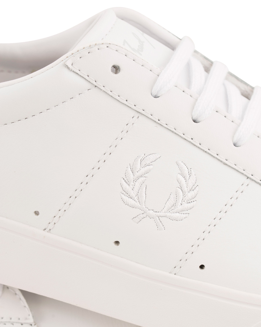 Herren | Fred Perry Spencer Leather Sneaker White | Fred Perry | Spencer Leather Sneaker White