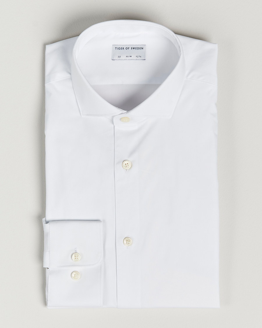 Herren | Hemden | Tiger of Sweden | Farell 5 Stretch Shirt White