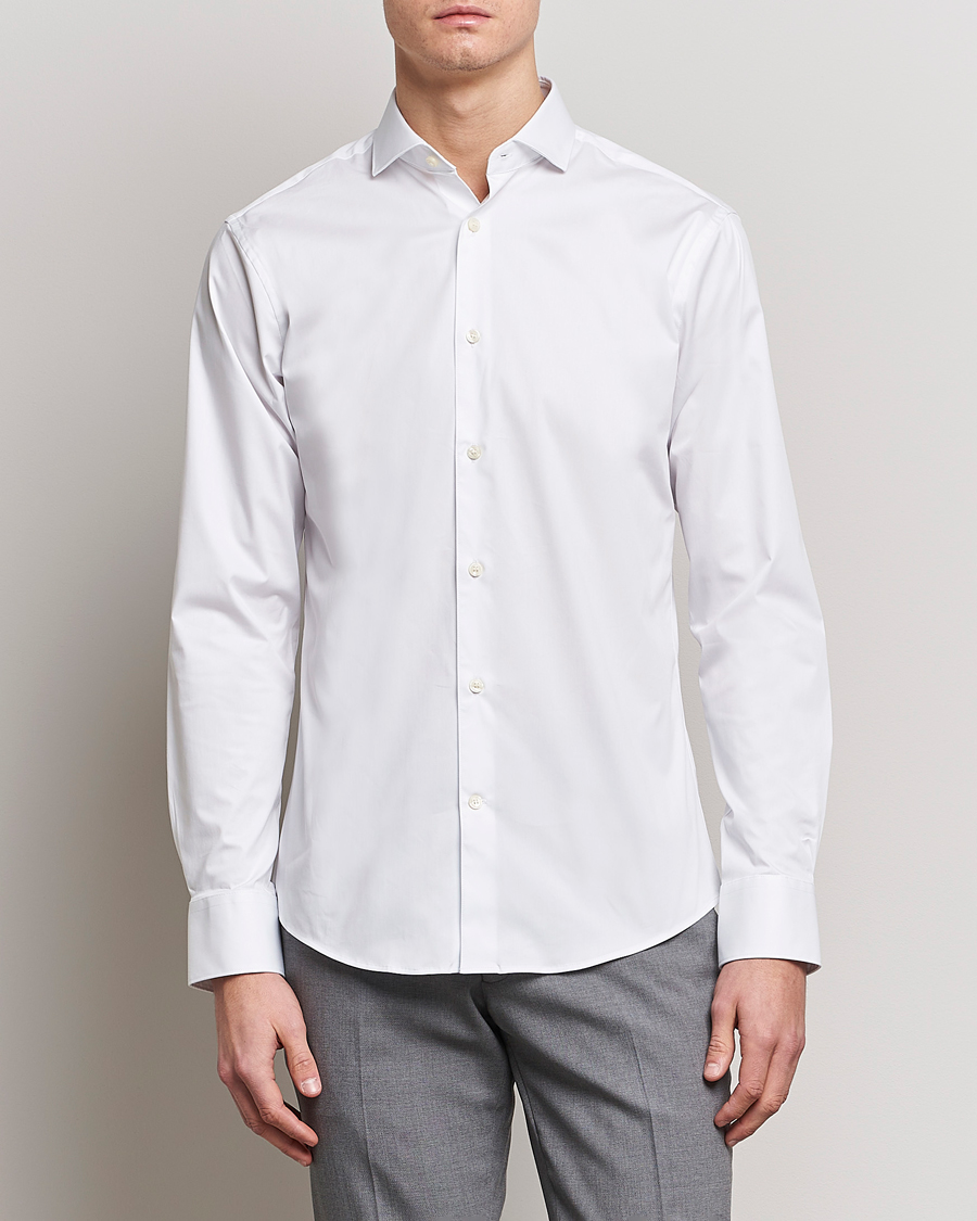 Herren | Formelle Hemden | Tiger of Sweden | Farell 5 Stretch Shirt White