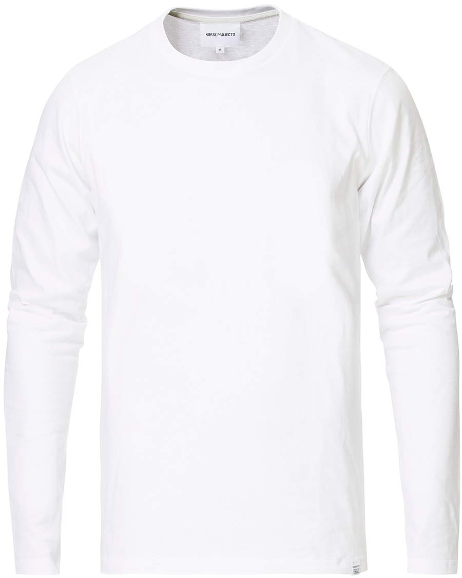Herren | T-Shirts | Norse Projects | Niels Long Sleeve T-shirt White