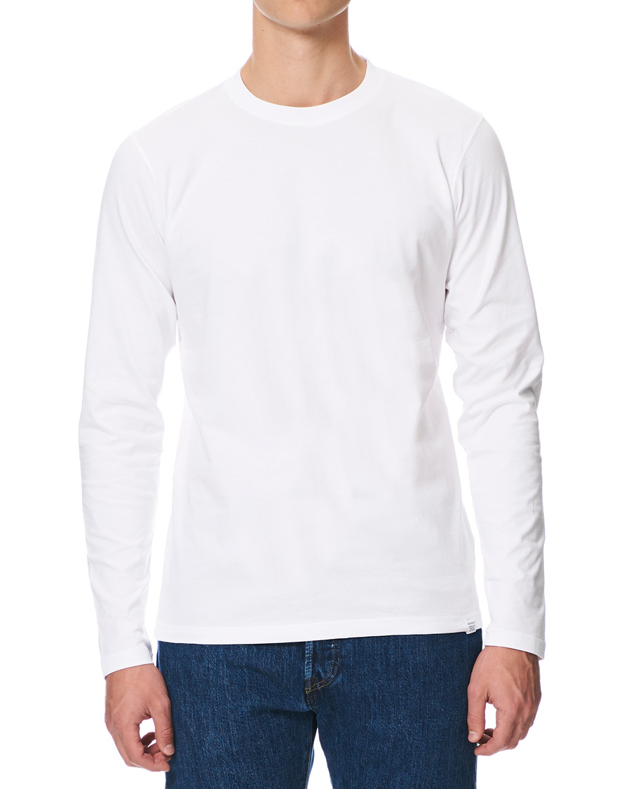Herren | T-Shirts | Norse Projects | Niels Long Sleeve T-shirt White