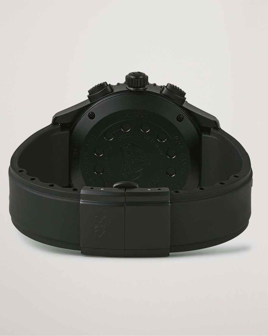Herren | Sjöö Sandström UTC Skydiver 44,2mm Black Night and Black Rubber | Sjöö Sandström | UTC Skydiver 44,2mm Black Night and Black Rubber