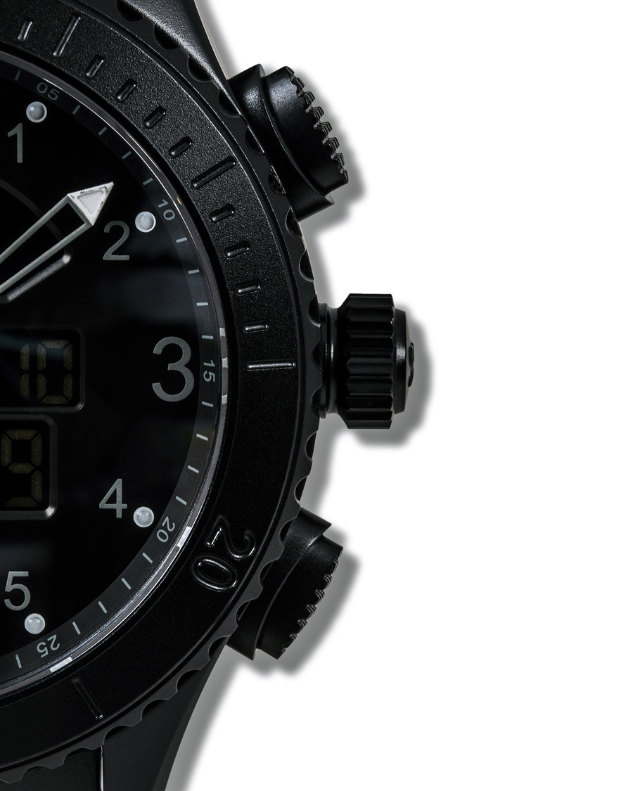 Herren | Sjöö Sandström UTC Skydiver 44,2mm Black Night and Black Rubber | Sjöö Sandström | UTC Skydiver 44,2mm Black Night and Black Rubber