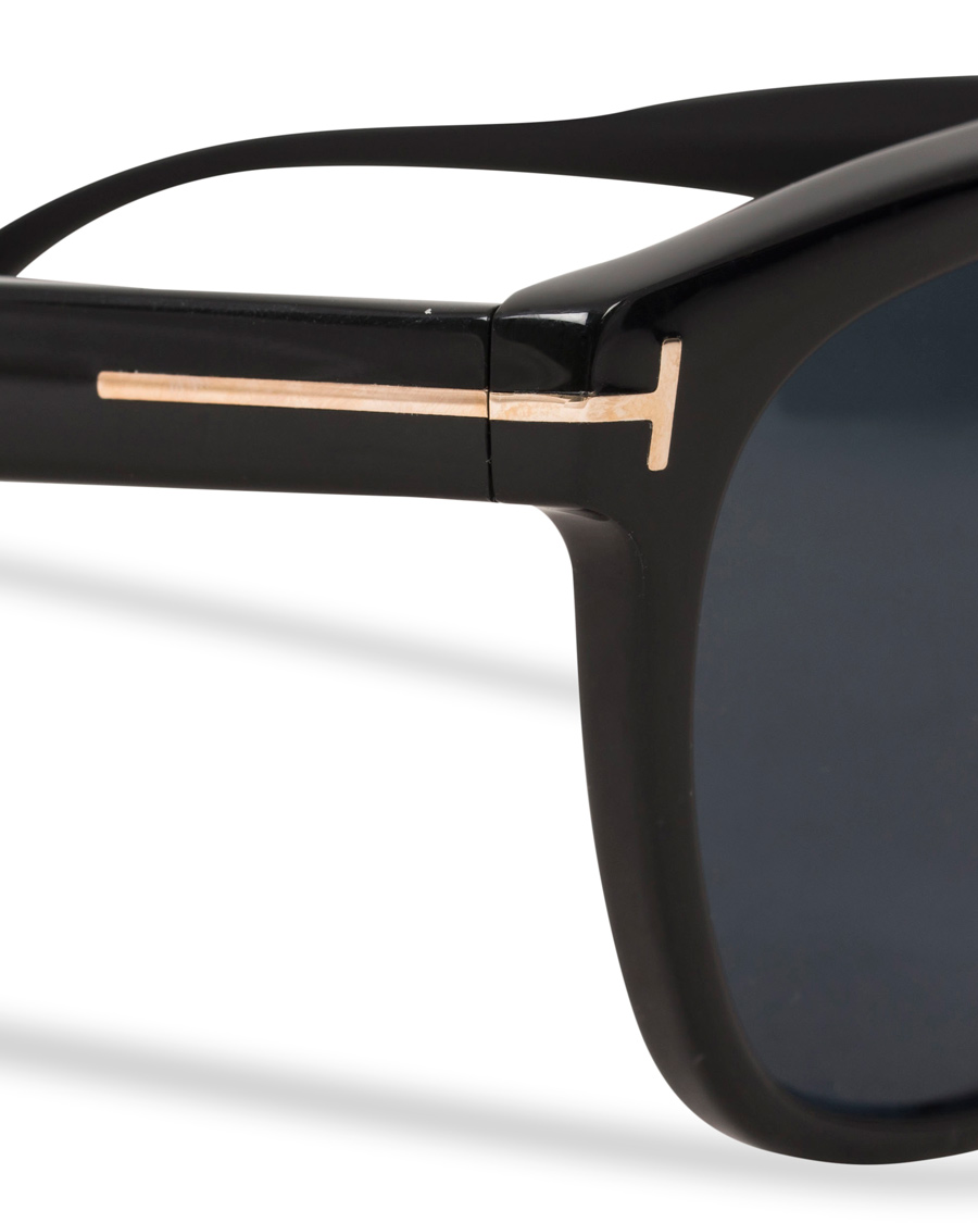 Herren | Tom Ford Holt FT0516 Sunglasses Shiny Black/Smoke | Tom Ford | Holt FT0516 Sunglasses Shiny Black/Smoke