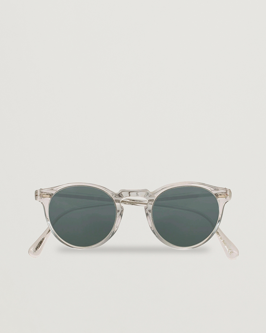 Herren | Sonnenbrillen | Oliver Peoples | Gregory Peck Sunglasses Crystal/Indigo Photochromic