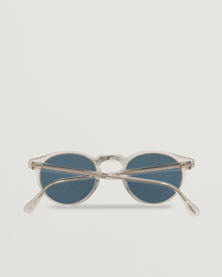 Herren | Sonnenbrillen | Oliver Peoples | Gregory Peck Sunglasses Crystal/Indigo Photochromic