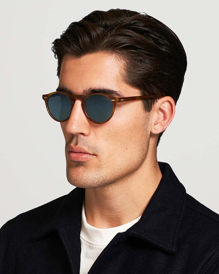 Herren | Sonnenbrillen | Oliver Peoples | Gregory Peck Sunglasses Semi Matte/Indigo Photochromic