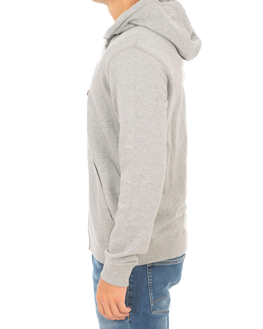 Herren | Pullover | Morris | Full Zip Hoodie Light Grey Melange
