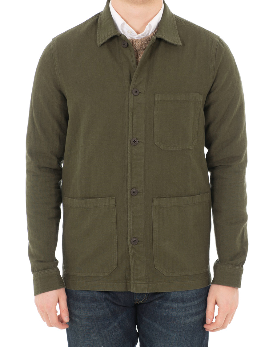 Herren | Jacken | A Day's March | Overshirt Green