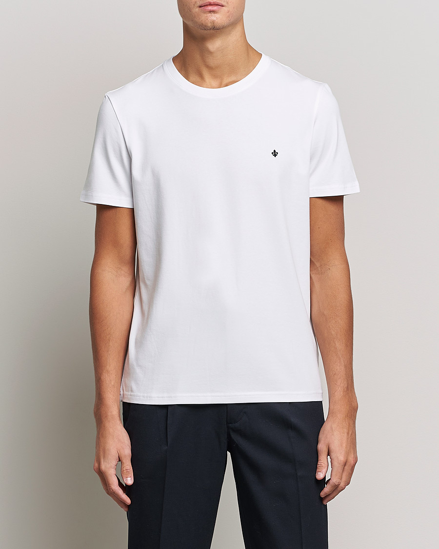 Herren | Weiße T-Shirts | Morris | James Crew Neck Tee White
