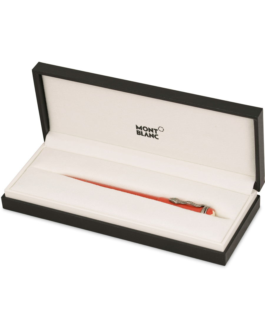 Herren | Montblanc Heritage Rouge & Noir Rollerball Pen Coral | Montblanc | Heritage Rouge & Noir Rollerball Pen Coral
