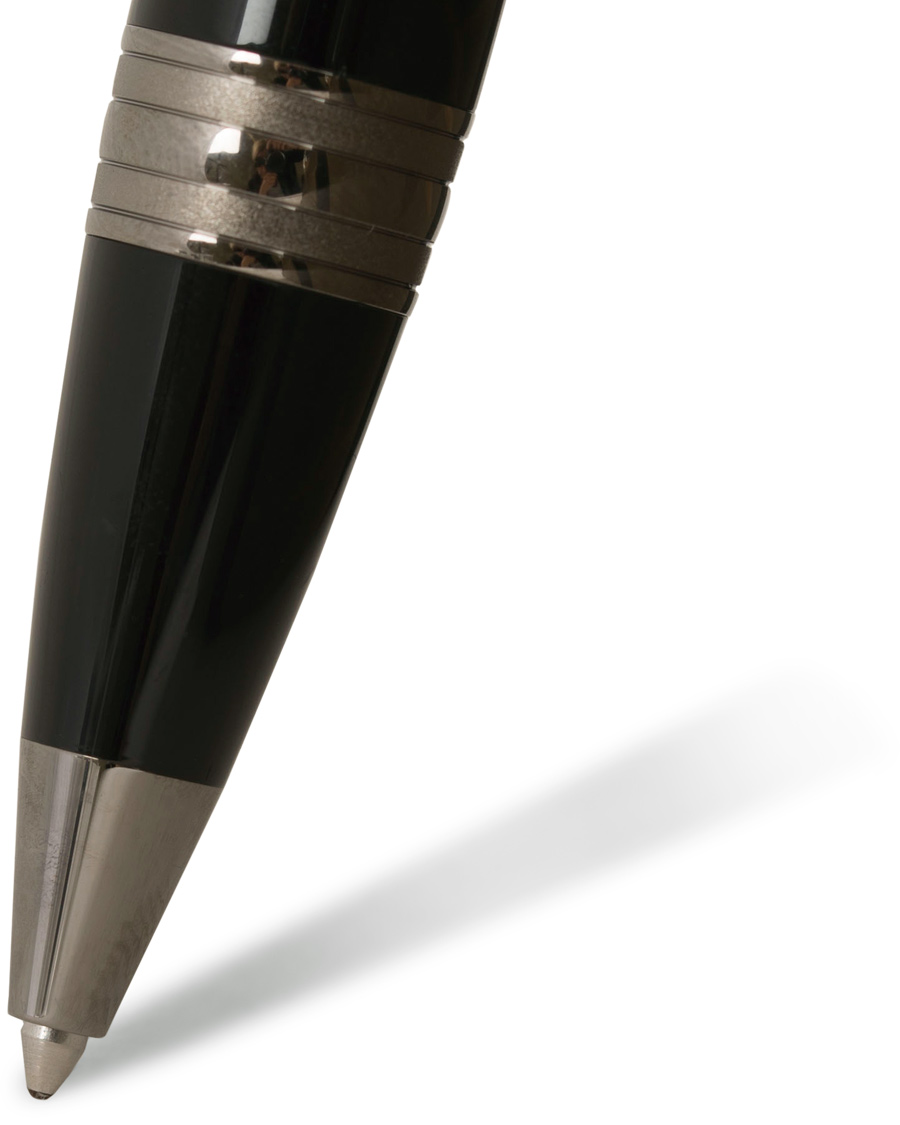 Herren | Montblanc StarWalker Midnight Ballpoint Pen Black Resin Platinum Line | Montblanc | StarWalker Midnight Ballpoint Pen Black Resin Platinum Line