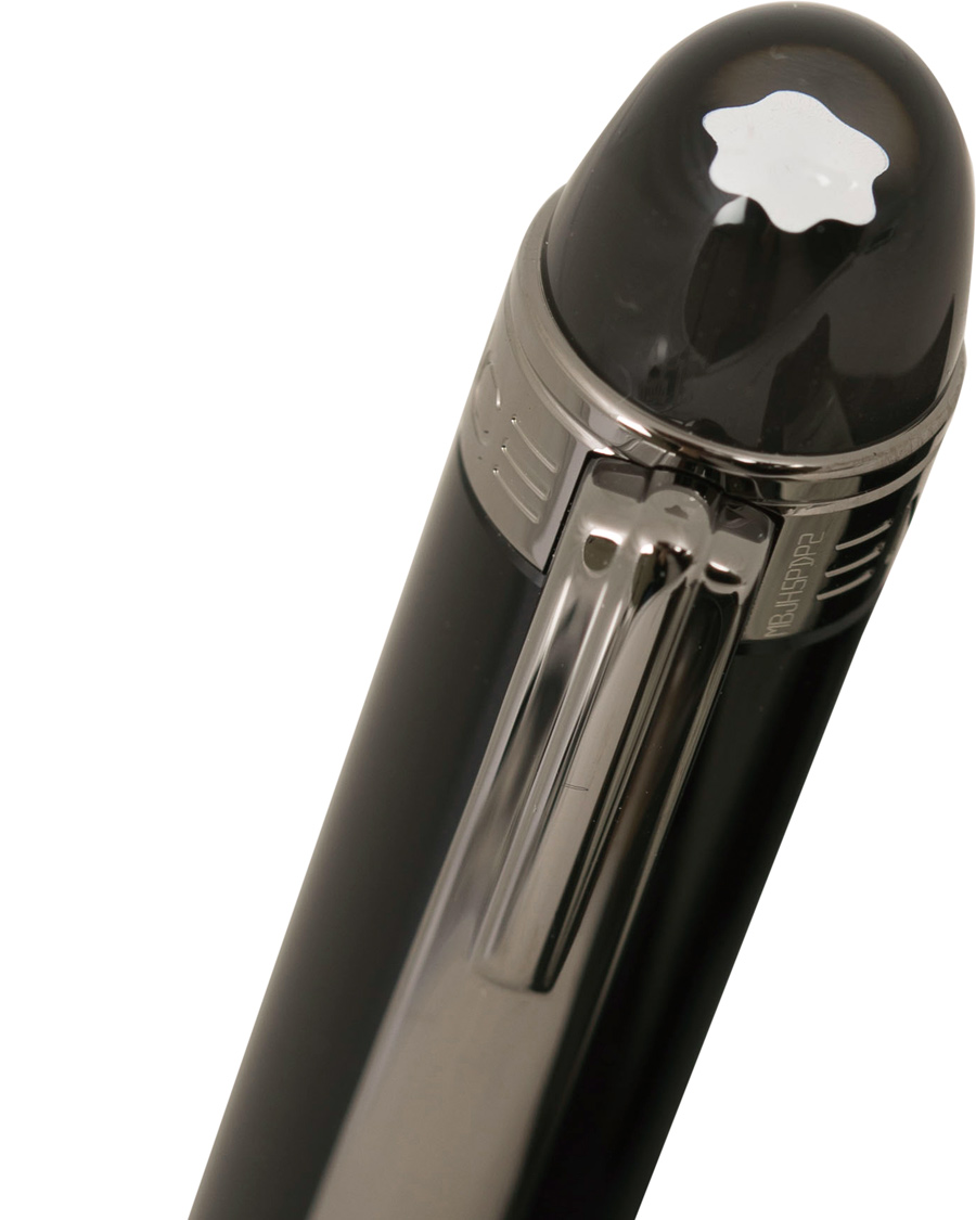Herren | Montblanc StarWalker Midnight Ballpoint Pen Black Resin Platinum Line | Montblanc | StarWalker Midnight Ballpoint Pen Black Resin Platinum Line