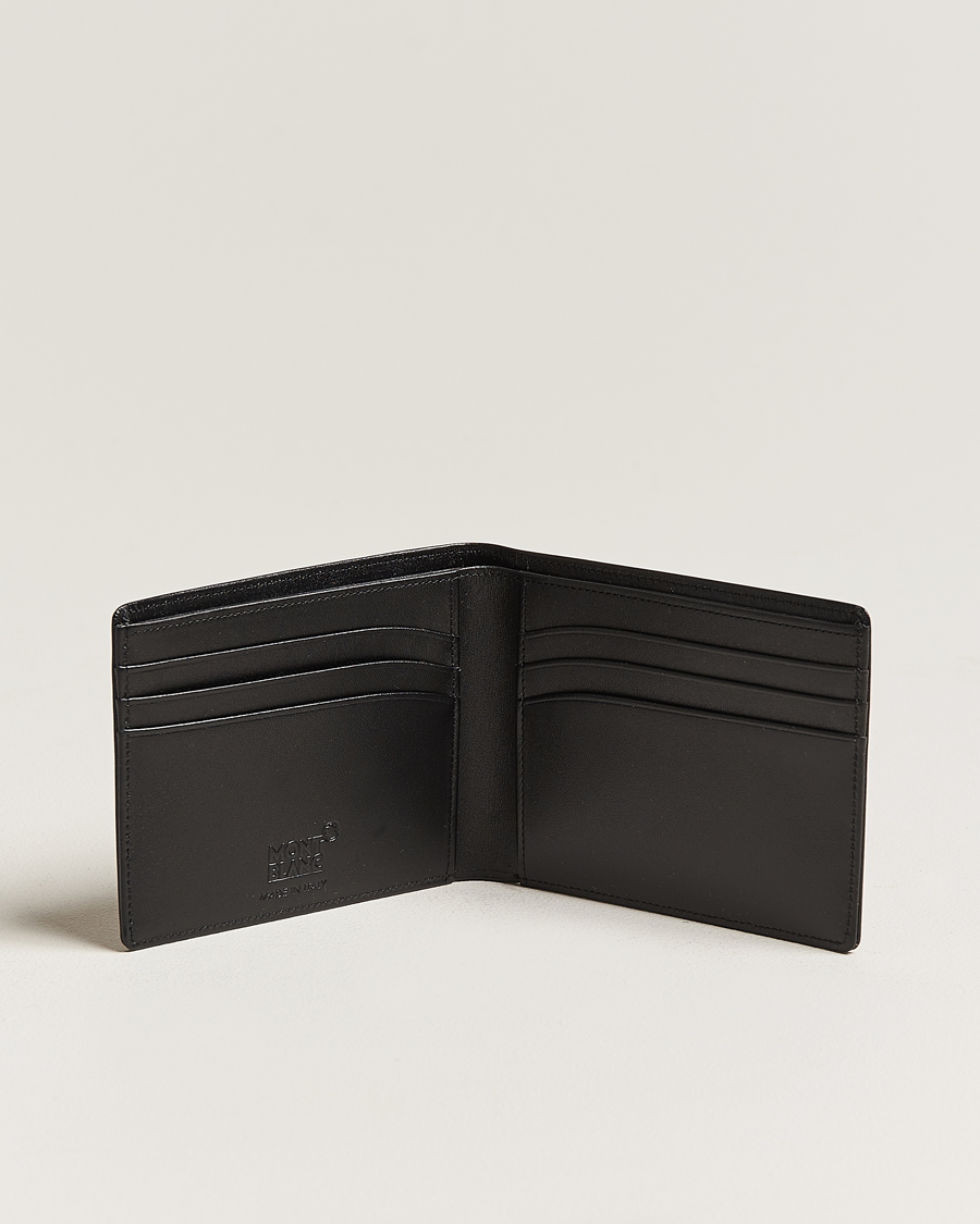 Herren | Montblanc Meisterstück Leather Wallet 6cc Black | Montblanc | Meisterstück Leather Wallet 6cc Black
