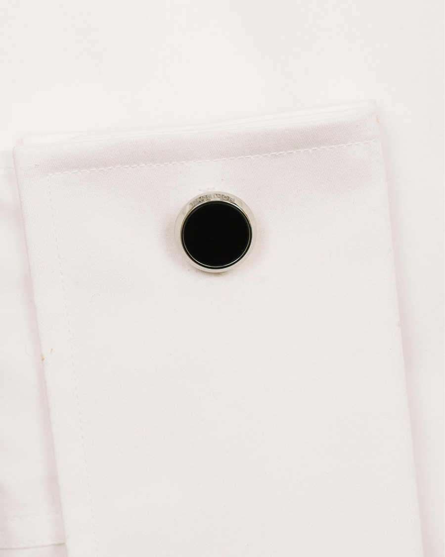 Herren | Montblanc Meisterstück Steel Cufflinks Black Onyx | Montblanc | Meisterstück Steel Cufflinks Black Onyx