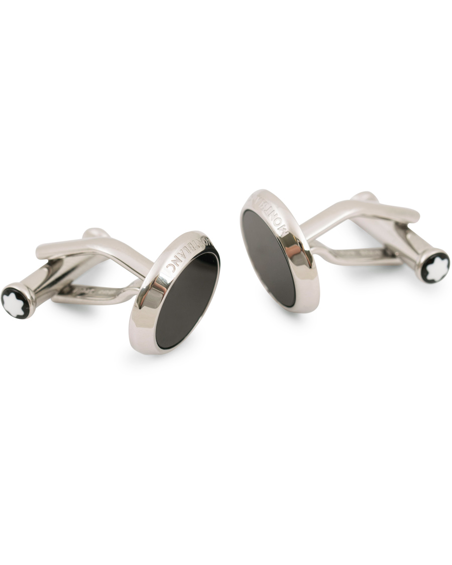 Herren | Montblanc Meisterstück Steel Cufflinks Black Onyx | Montblanc | Meisterstück Steel Cufflinks Black Onyx