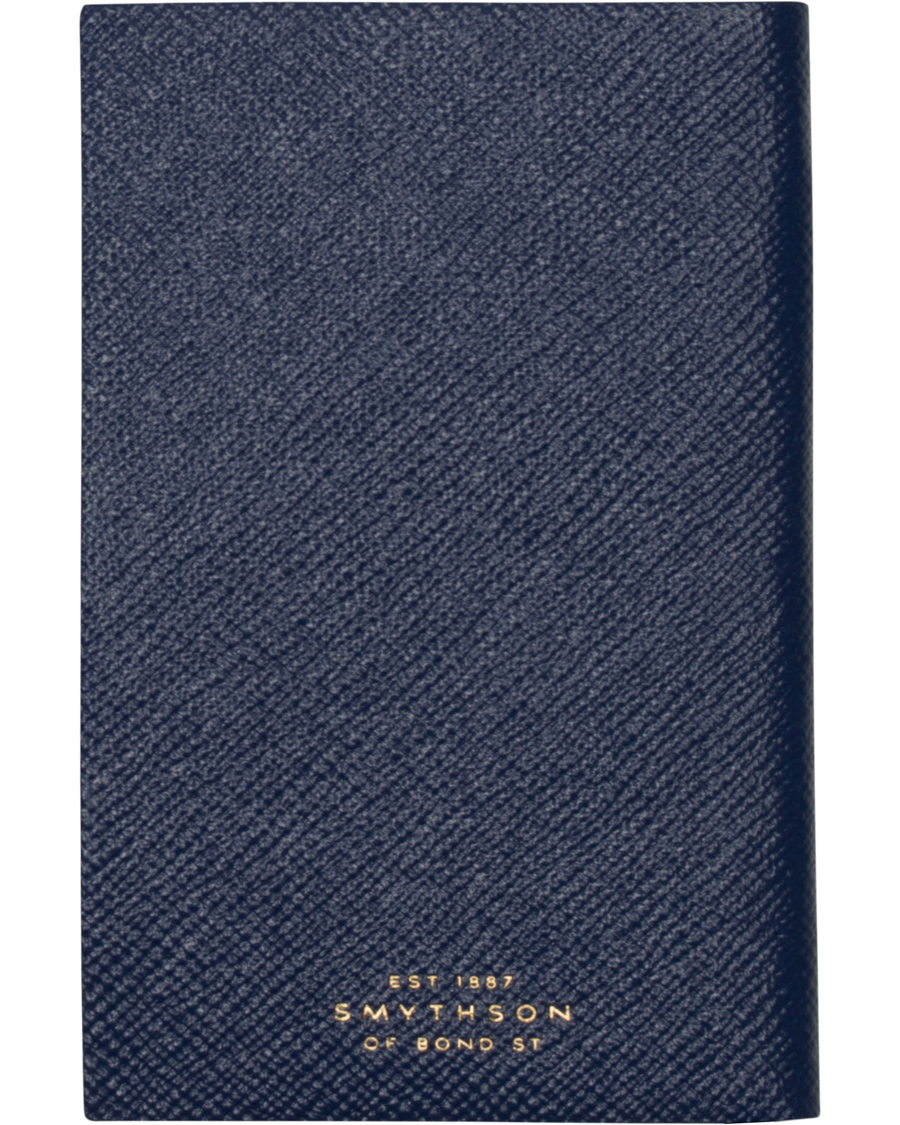 Herren | Smythson Panama Notebook Cobolt