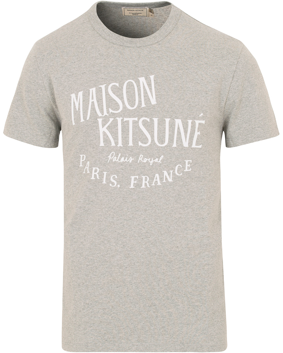Herren | T-Shirts | Maison Kitsuné | Tee Palais Royal Grey Melange