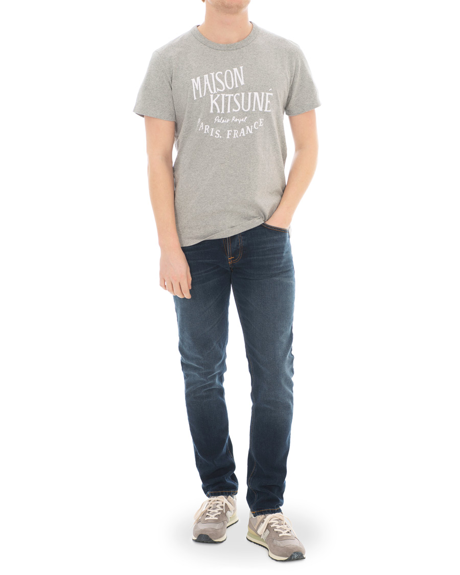Herren | T-Shirts | Maison Kitsuné | Tee Palais Royal Grey Melange