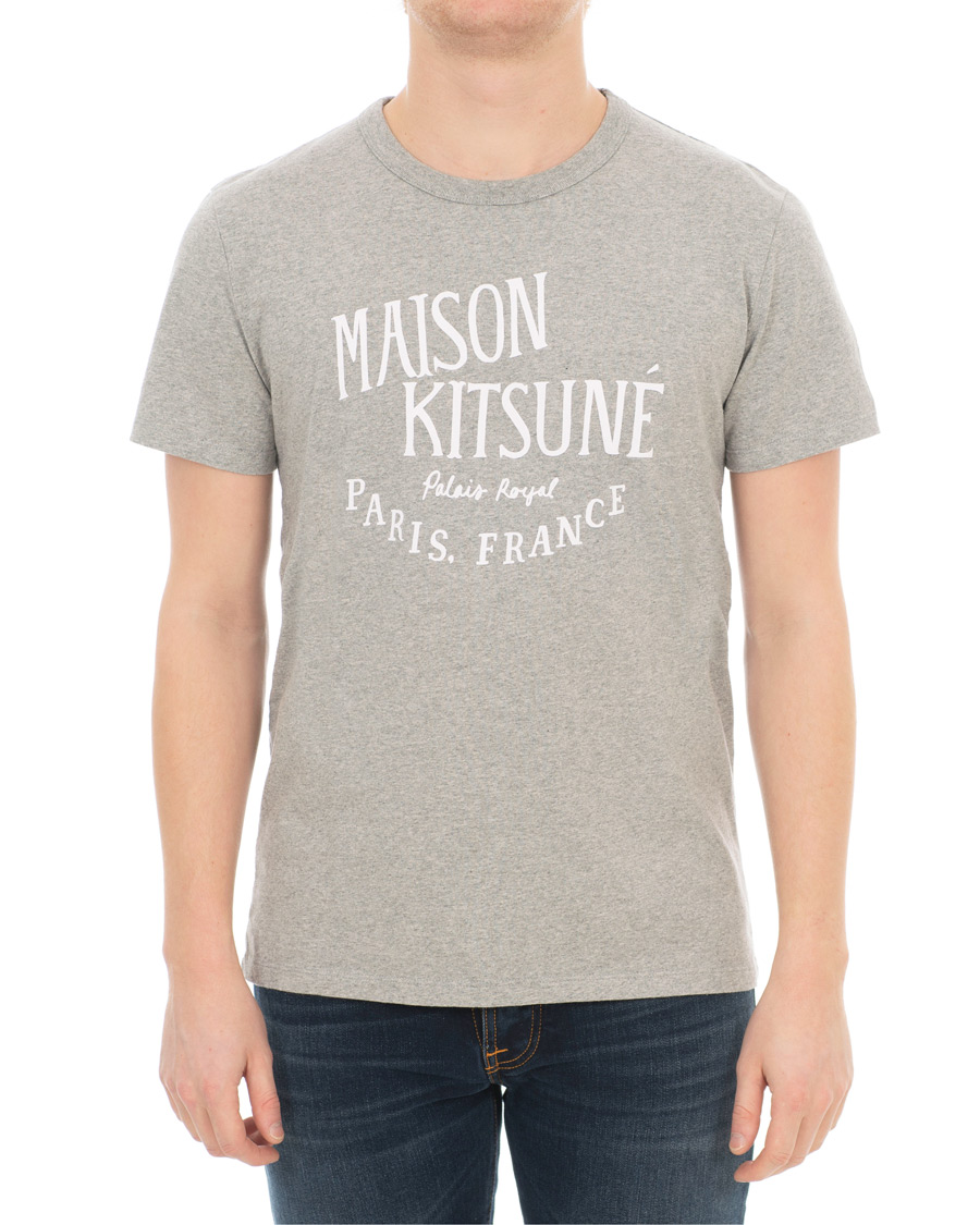 Herren | T-Shirts | Maison Kitsuné | Tee Palais Royal Grey Melange