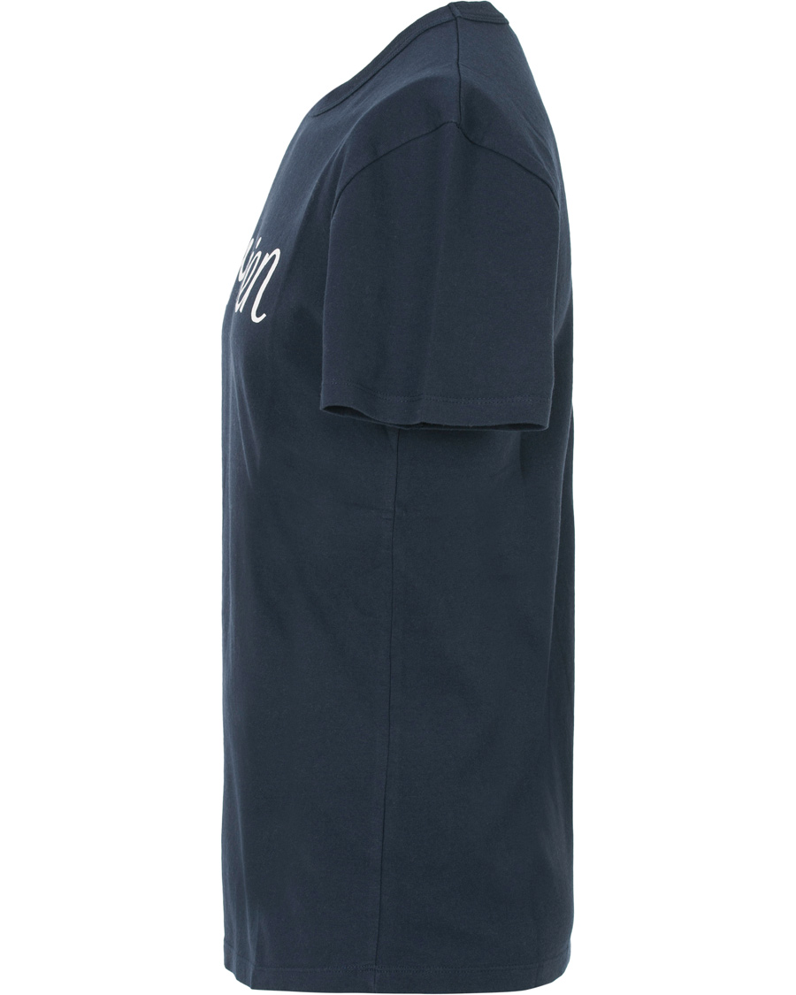 Herren | T-Shirts | Maison Kitsuné | Tee Parisien Navy
