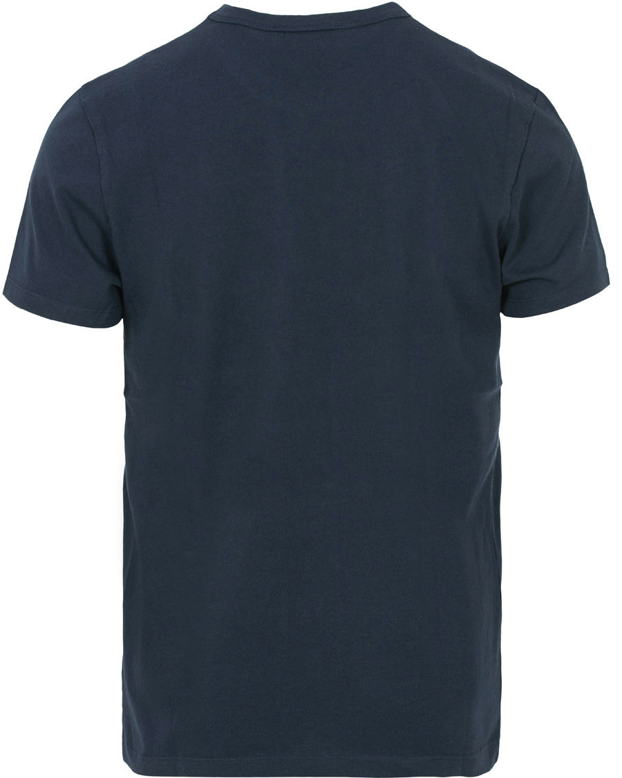 Herren | T-Shirts | Maison Kitsuné | Tee Parisien Navy