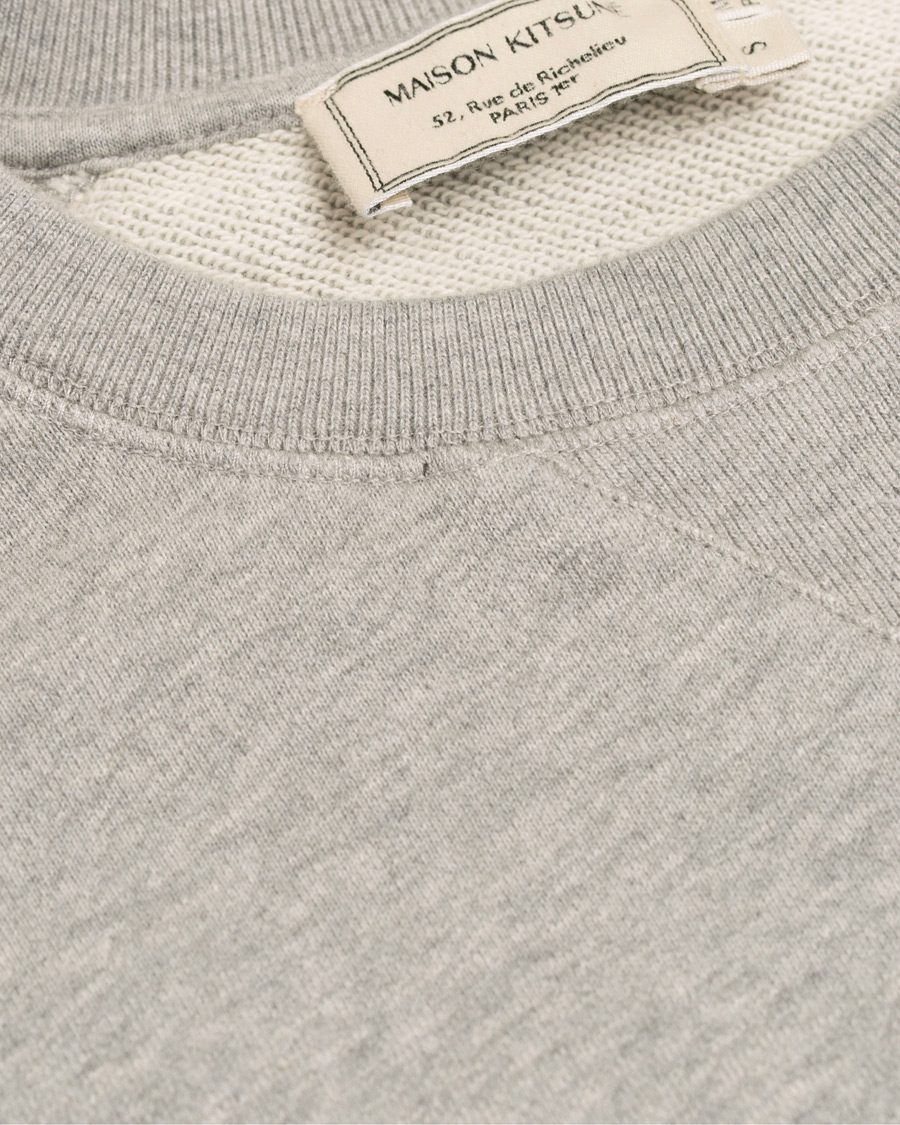 Herren | Pullover | Maison Kitsuné | Sweatshirt Parisien Grey Melange