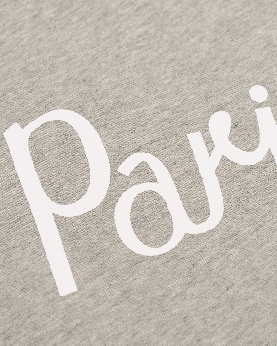 Herren | Pullover | Maison Kitsuné | Sweatshirt Parisien Grey Melange
