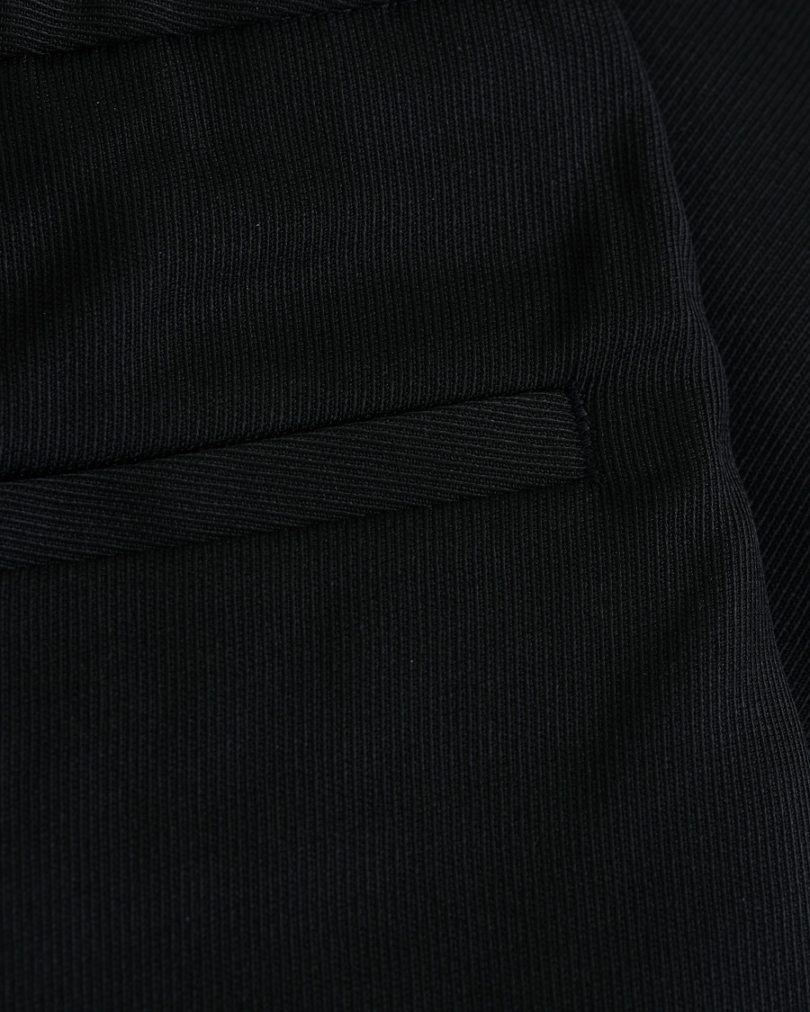 Herren | Hosen | Filippa K | Terry Gabardine Cropped Turn Up Trousers Black