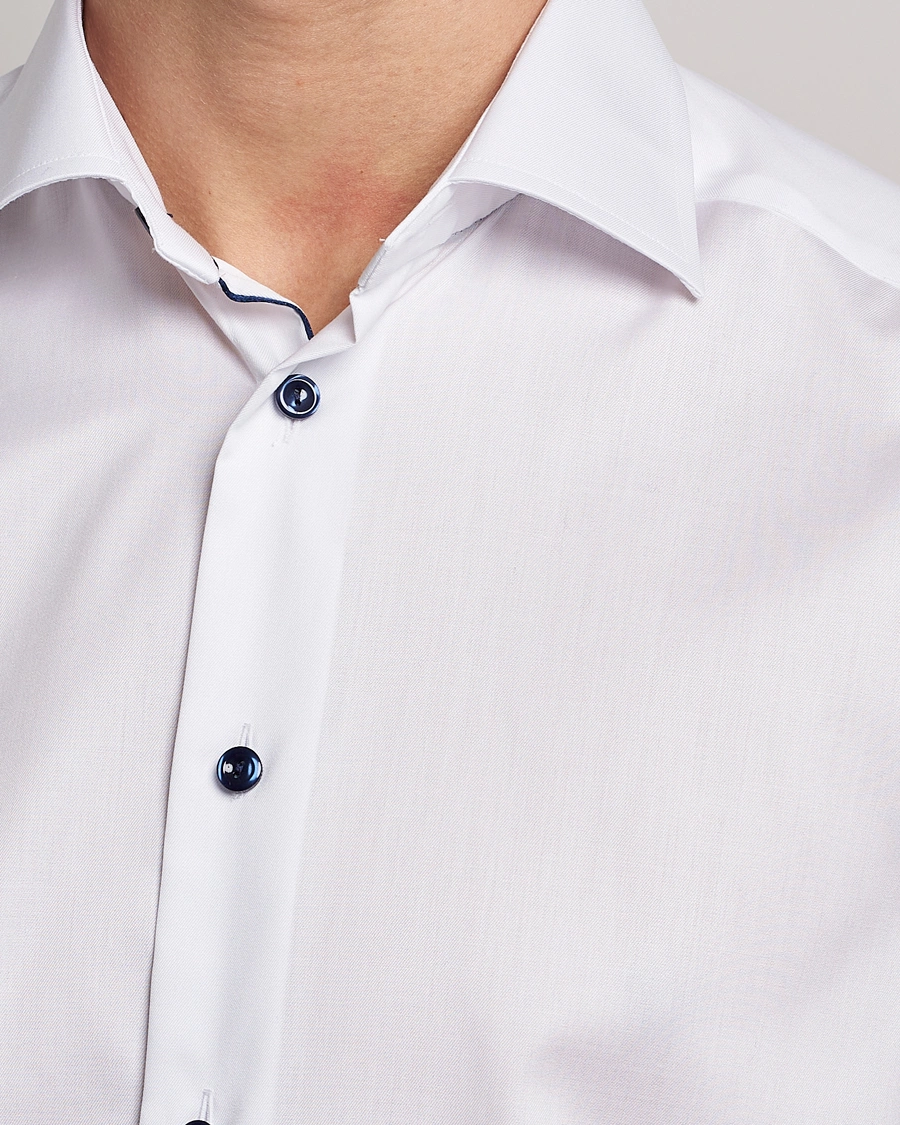 Herren | Hemden | Eton | Slim Fit Signature Twill Shirt White