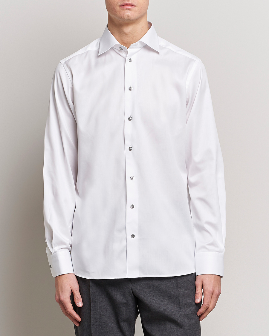 Herren | Kategorie | Eton | Contemporary Fit Signature Twill Shirt White