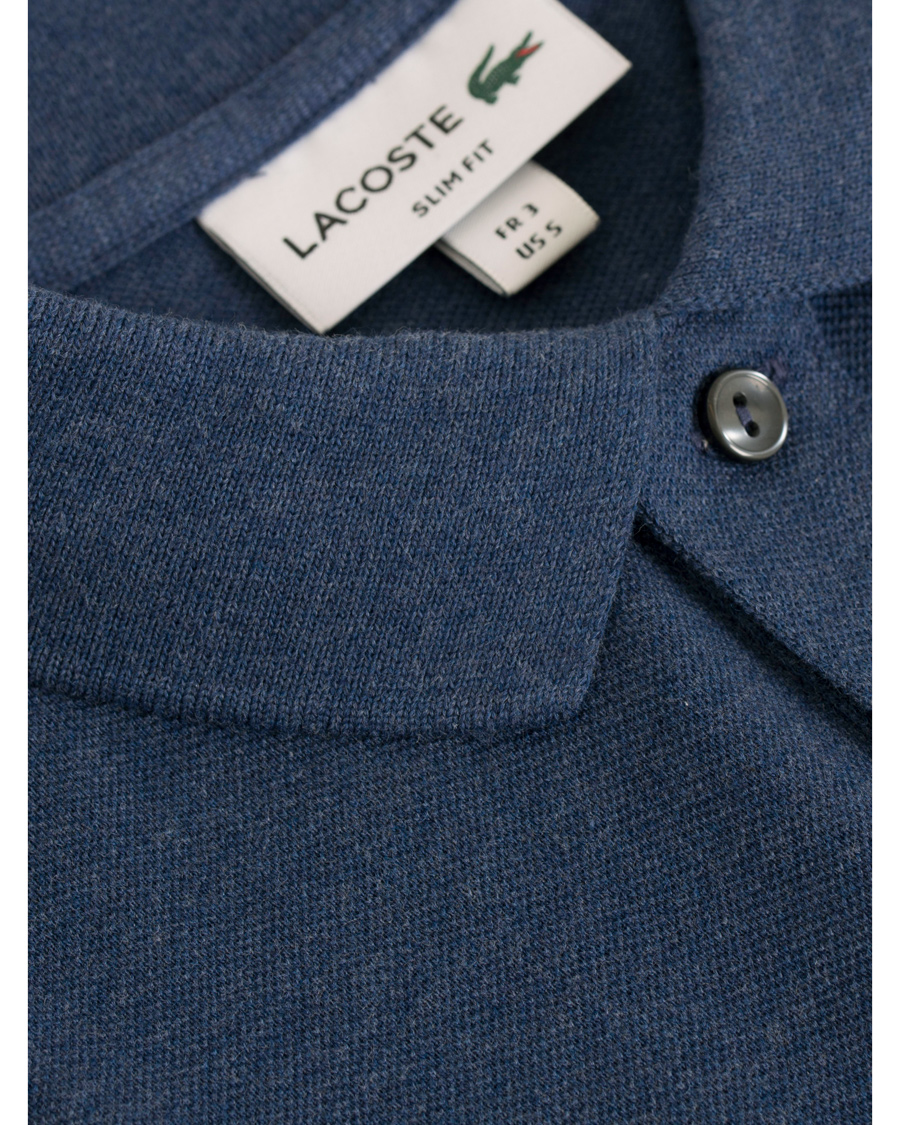 Herren | Poloshirts | Lacoste | Slim Fit Polo Piké Anchor Chine