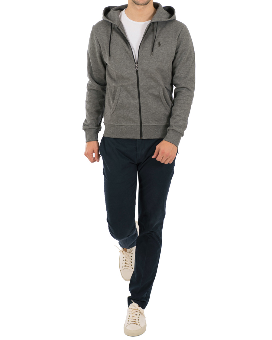 Herren | Pullover | Polo Ralph Lauren | Full Zip Hoodie Foster Grey