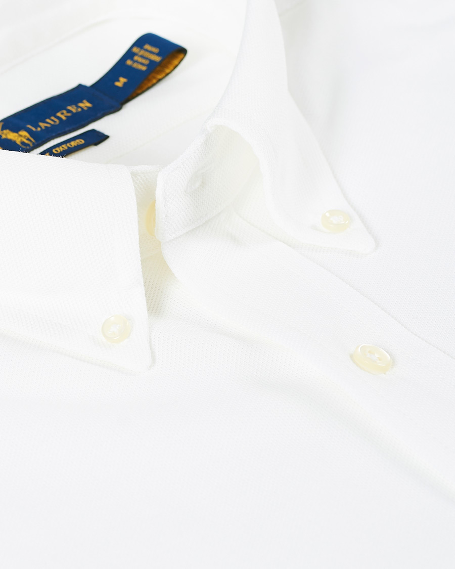 Herren | Hemden | Polo Ralph Lauren | Knit Oxford Shirt White