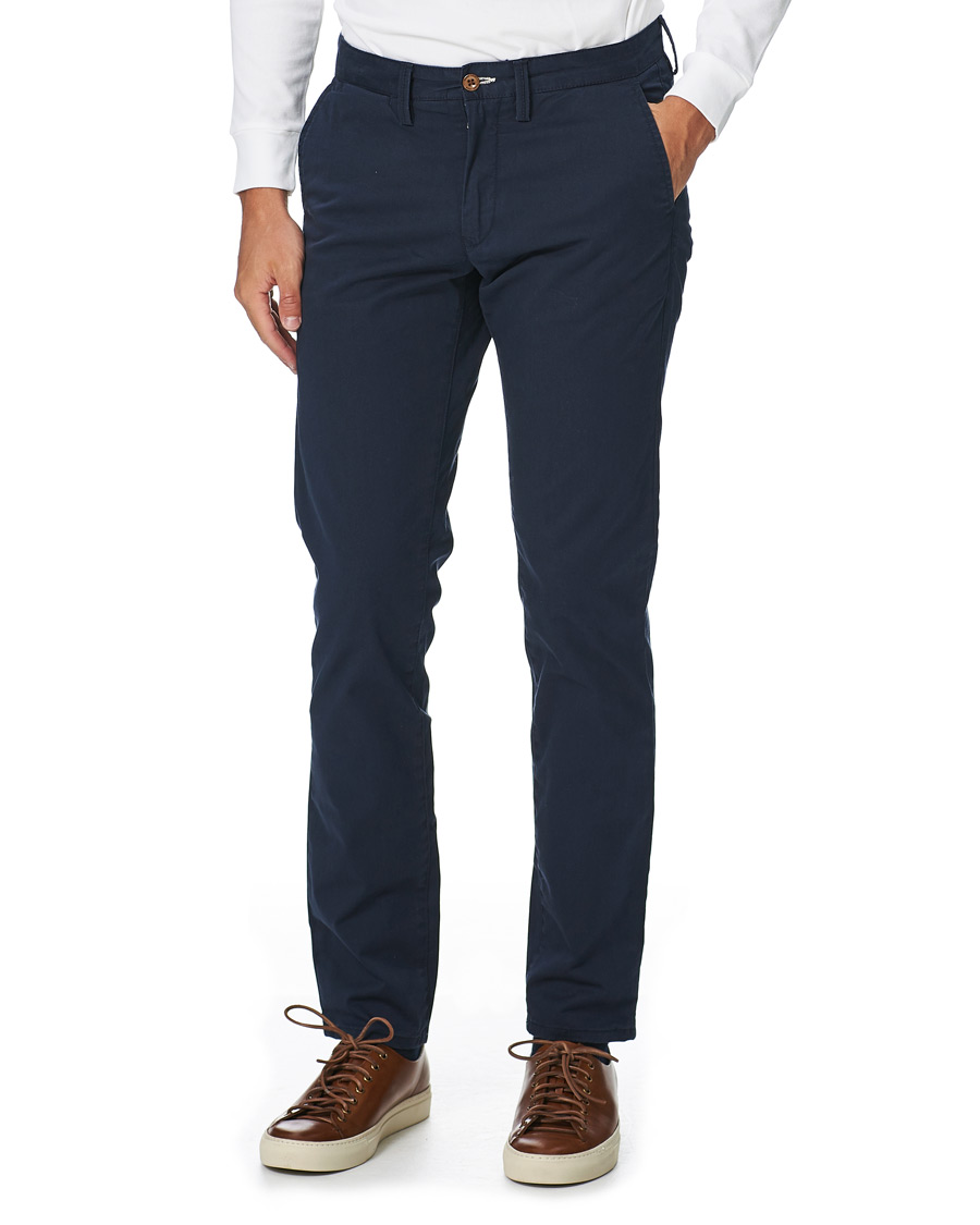 Herren | Hosen | GANT | Slim Twill Chino Marine