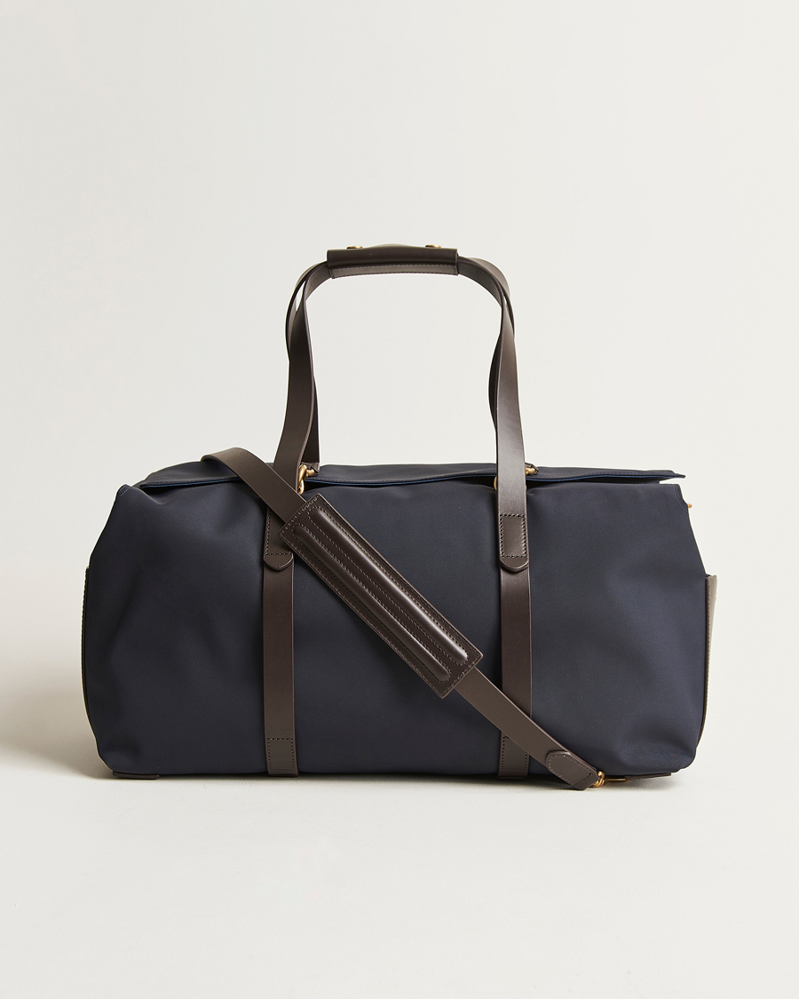 Herren | Taschen | Mismo | M/S Supply Weekendbag Navy/Dark Brown