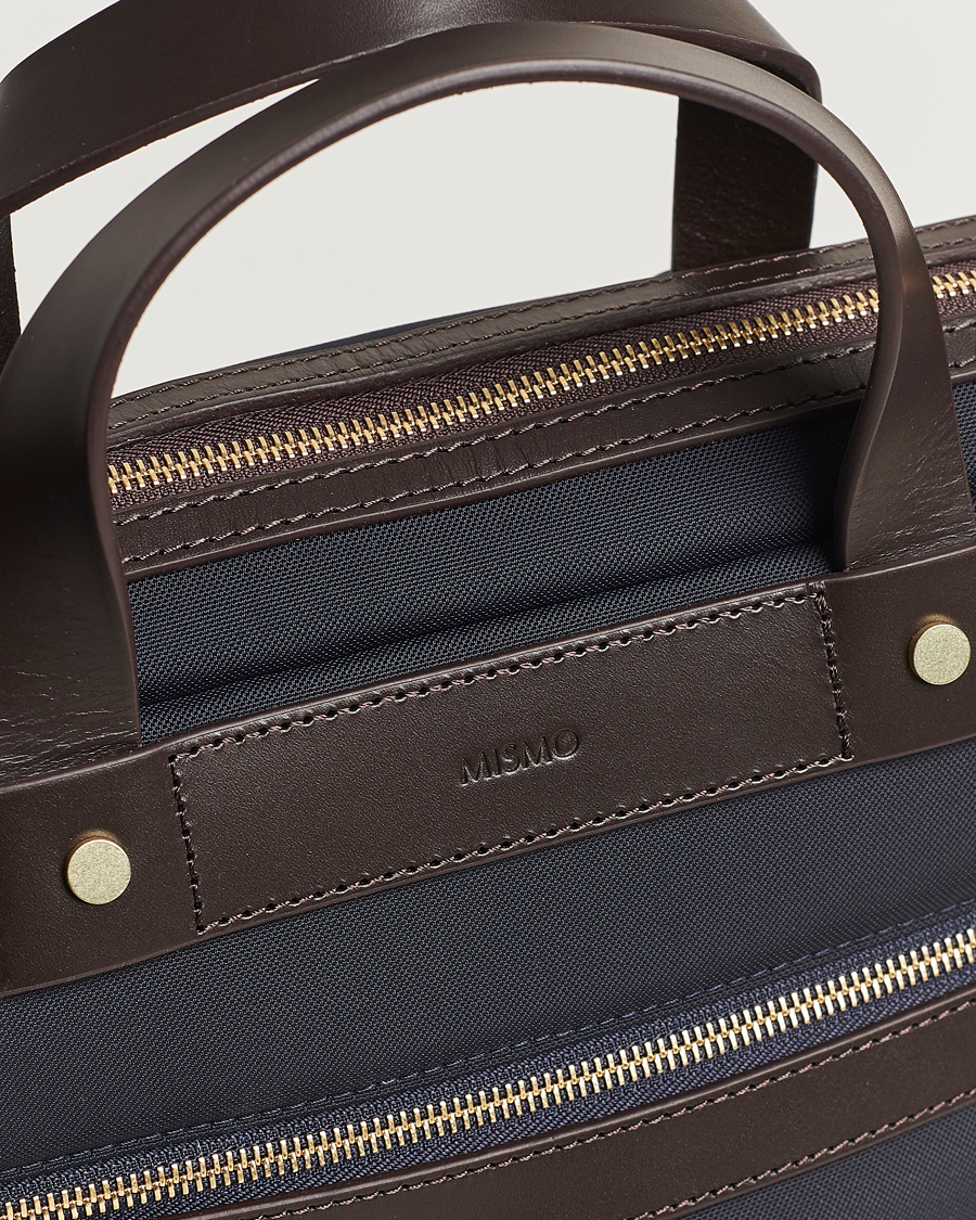 Herren | Taschen | Mismo | MismoM/S Nylon OfficeNavy/Dark Brown