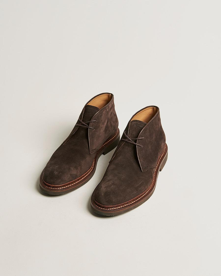 Herren | Heschung Genet Suede Chukka Boot Brown | Heschung | Genet Suede Chukka Boot Brown