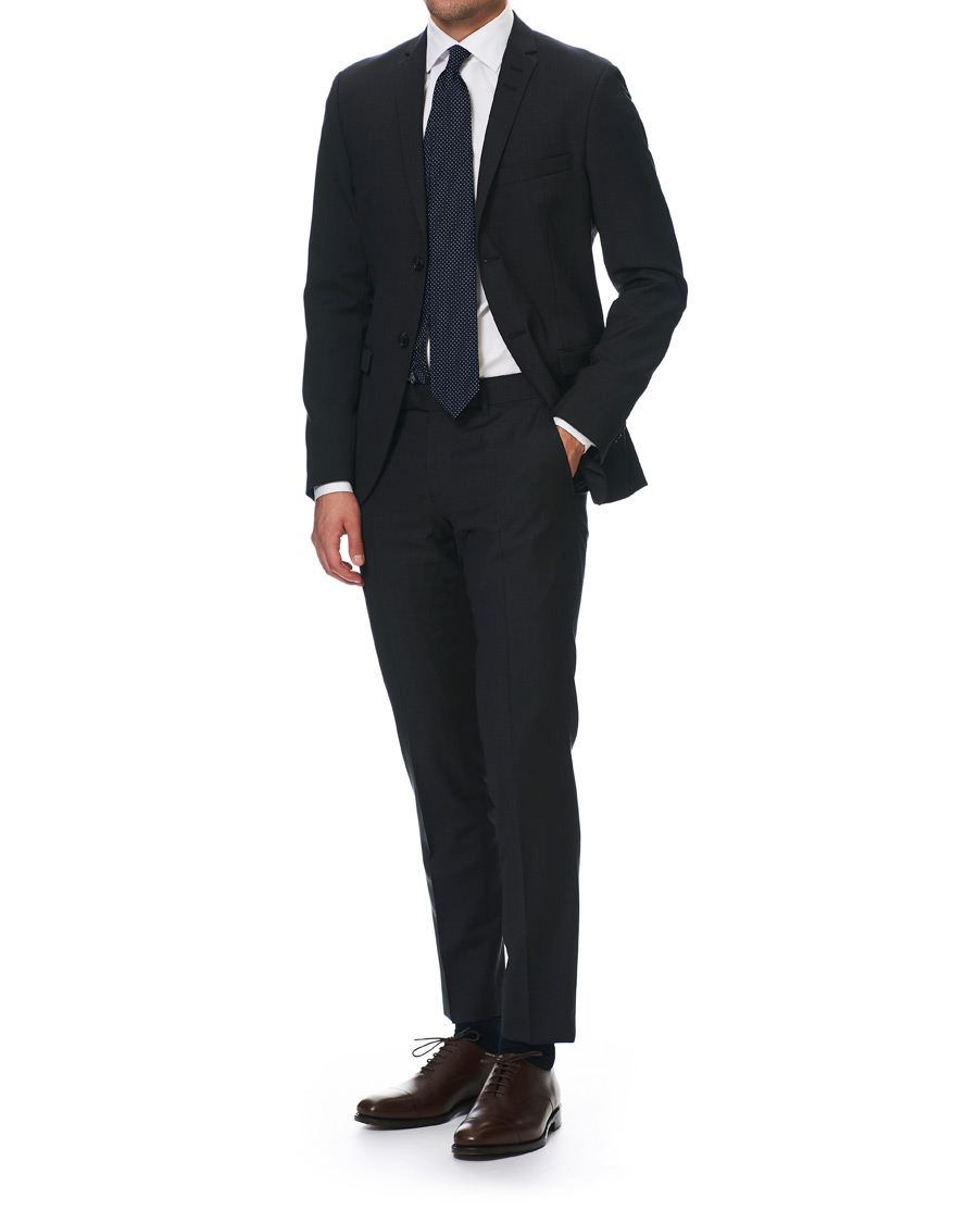 Herren | Hosen | Tiger of Sweden | Gordon Wool Trousers Dark Grey